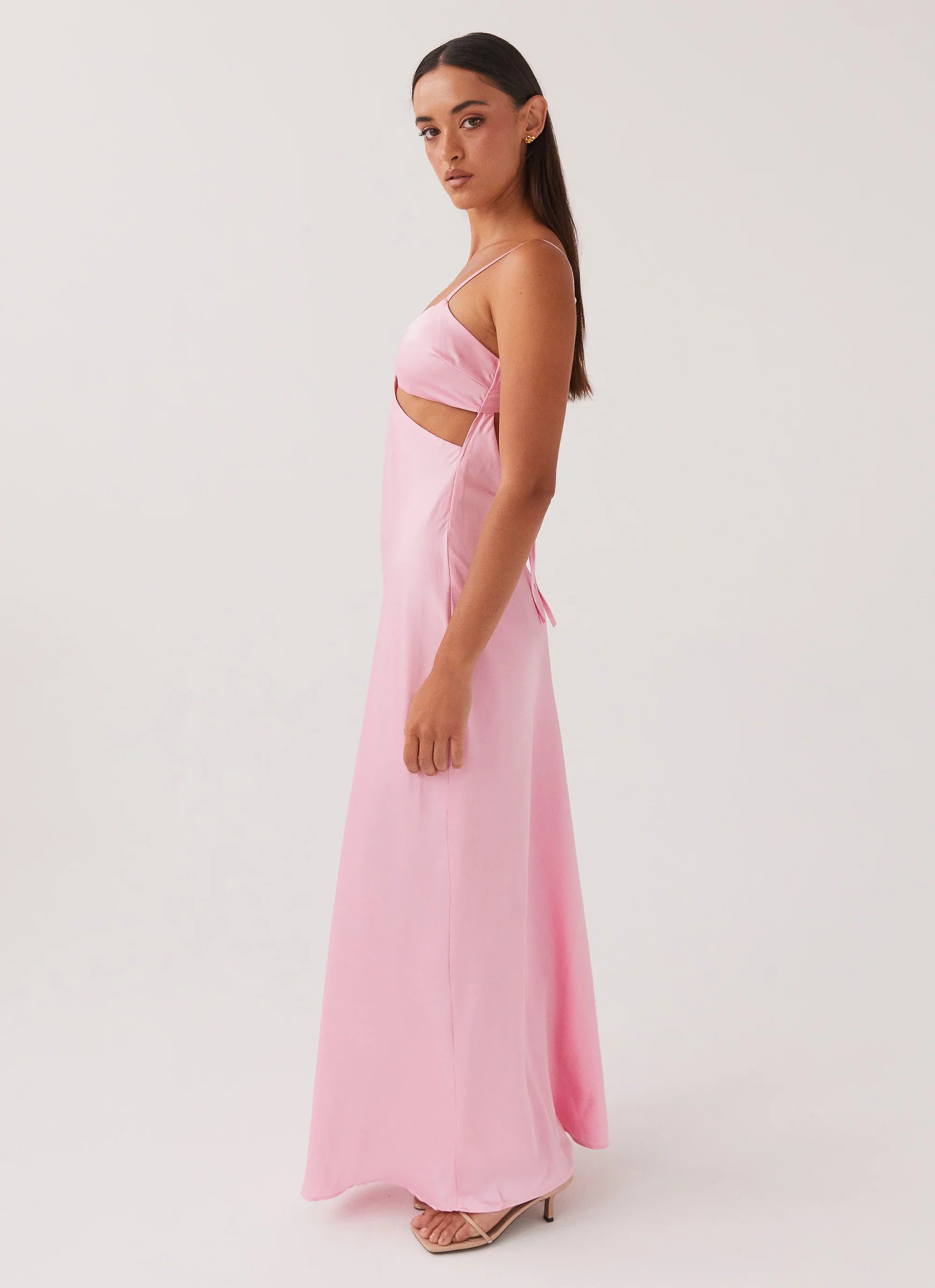 Pretty In Pink Maxi Dress - Rose Quartz