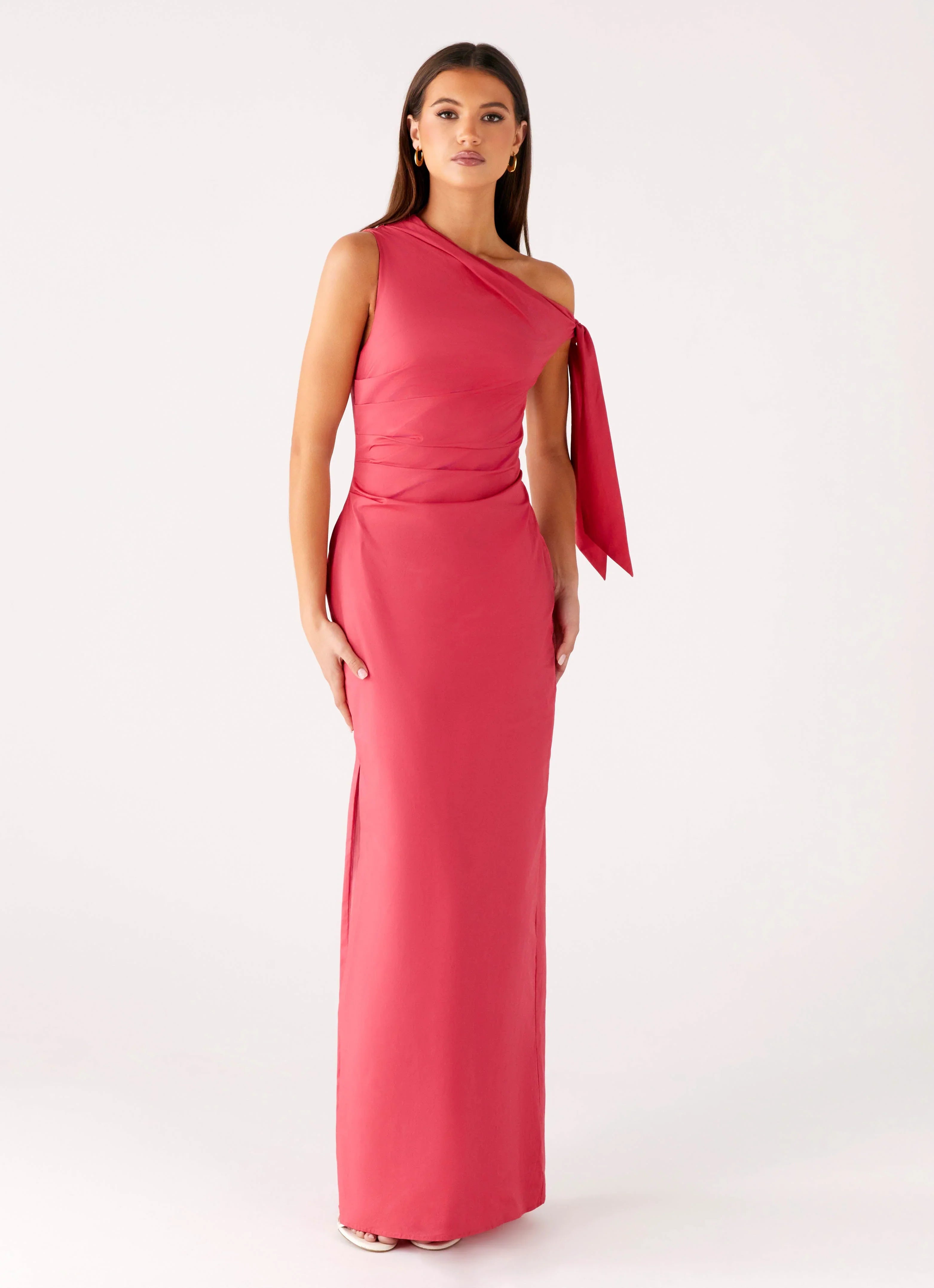 Marella Maxi Dress - Coral
